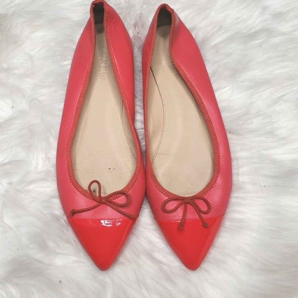 J.Crew Gemma ballet flats in Coral Sunset 7